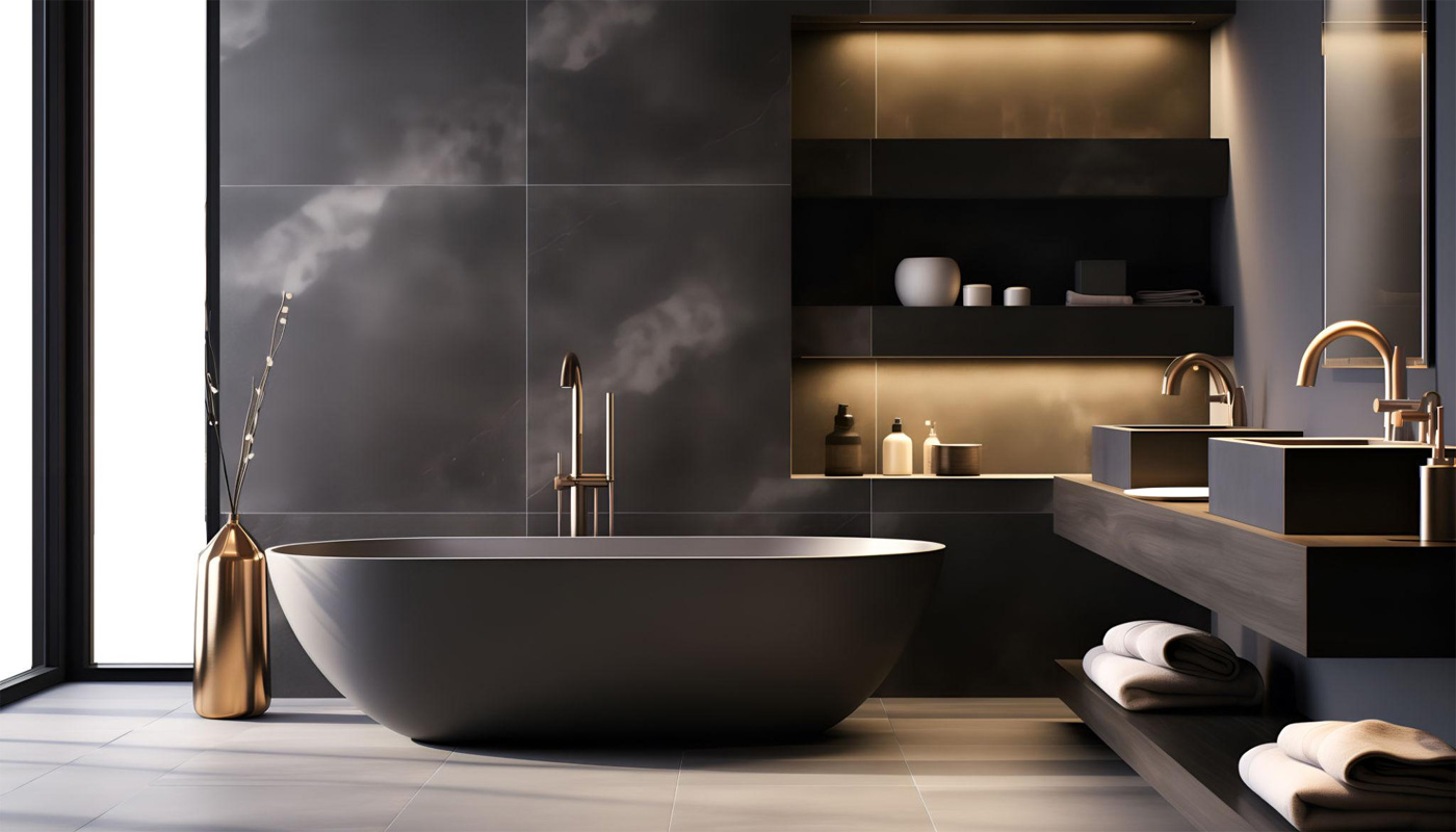 Platinum Surface Bathroom Tiles