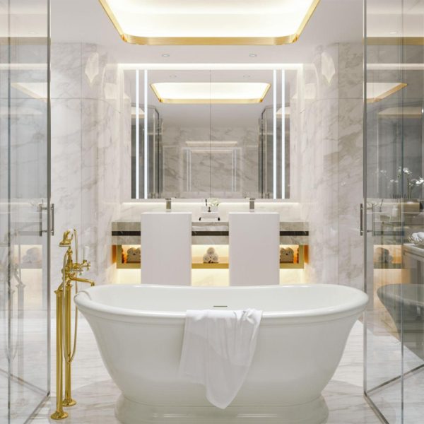 Calacatta Royale White Bathroom Tiles