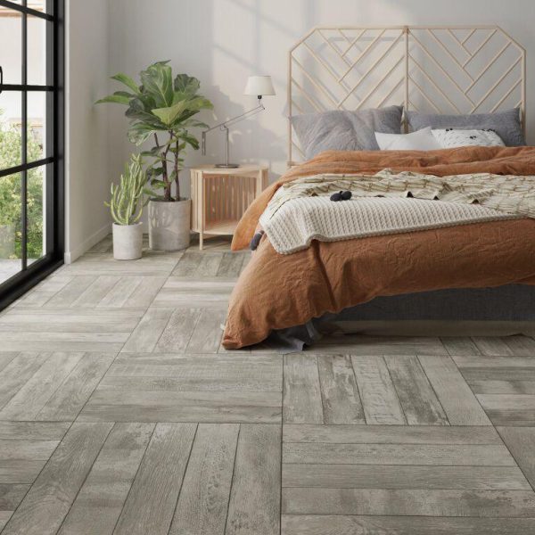 Celestial Grey Bedroom Tile