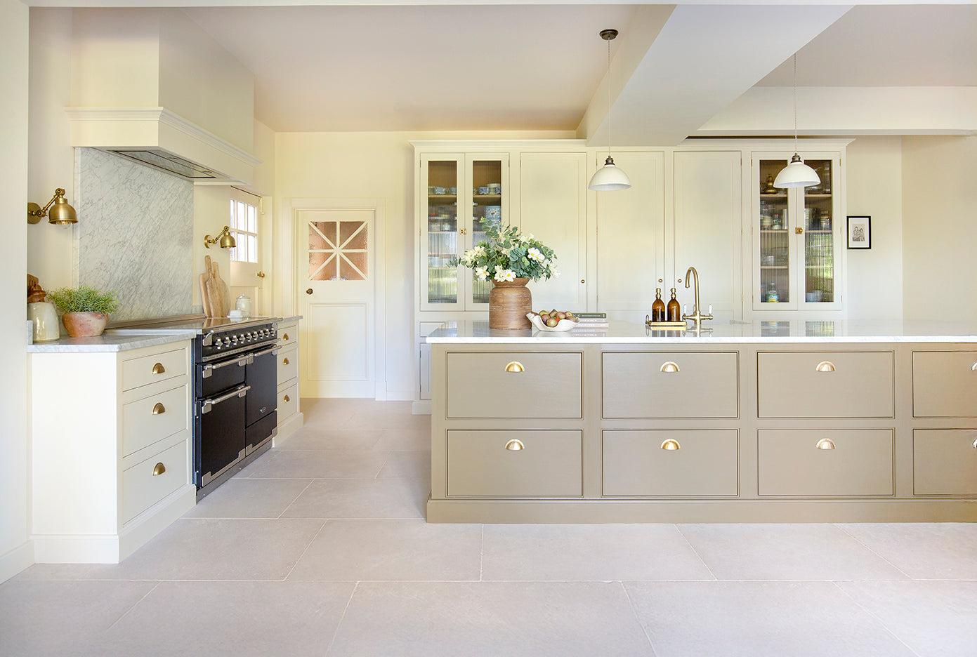 Champagne Stone Kitchen Tile